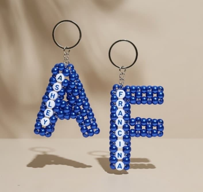Blue Customized Keyholder